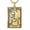 Gold, variant on TEAMER Skeleton Tarot Card Necklace Stainless Steel Amulet Marigold Tarot Card Major Arcana Necklaces for Women Men