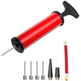 thumbnail image 1 of YSTIANN Portable Ball Pump,Air Pump Inflator Kit with Needle,Nozzle, Extension Hose Hand Pumps for Basketball Football Volleyball Water Polo Rugby Exercise Sports Ball Balloon Swim Inflatables, 1 of 5