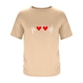 thumbnail image 3 of Tops para hombre, blusas y camisas de manga corta con cuello redondo para hombre, camisetas casuales con estampado de moda para hombre, blusa de manga corta, blusa de poliéster para hombre., 3 of 4