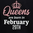 thumbnail image 3 of CafePress - Queens Are Born In February 29Th Sweatshirt - Pullover Hoodie, Classic & Comfortable Hooded Sweatshirt, 3 of 4