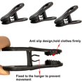 thumbnail image 3 of Tofiigrem Clips Para Perchas Negros Paquete De 60 Clips Para Perchas De Plástico Multiusos Perfectos Para Perchas De Ropa De Plástico Clips Para Dedos Para Perchas Para Faldas Y Pantalones, 3 of 5