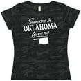 thumbnail image 3 of Inktastic Someone in Oklahoma Loves Me Women's T-Shirt, 3 of 5