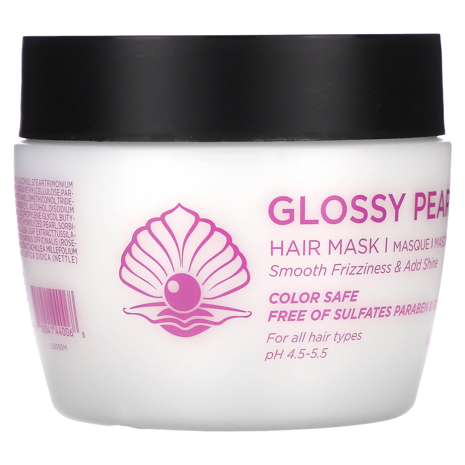 Luseta Beauty Glossy Pearl, Hair Mask, For All Hair Types, 16.9 fl oz (500 ml)