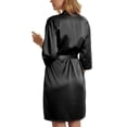 thumbnail image 5 of Yuncity Womens Nightgowns Kimono Robes Silk Strapless Robe Pajamas Pjs Sleepwear Soft S-Xxl, 5 of 9