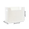 thumbnail image 3 of Home Office Organizing Basket Storage Rack Organizer Box with Handle for Desk, 3 of 5
