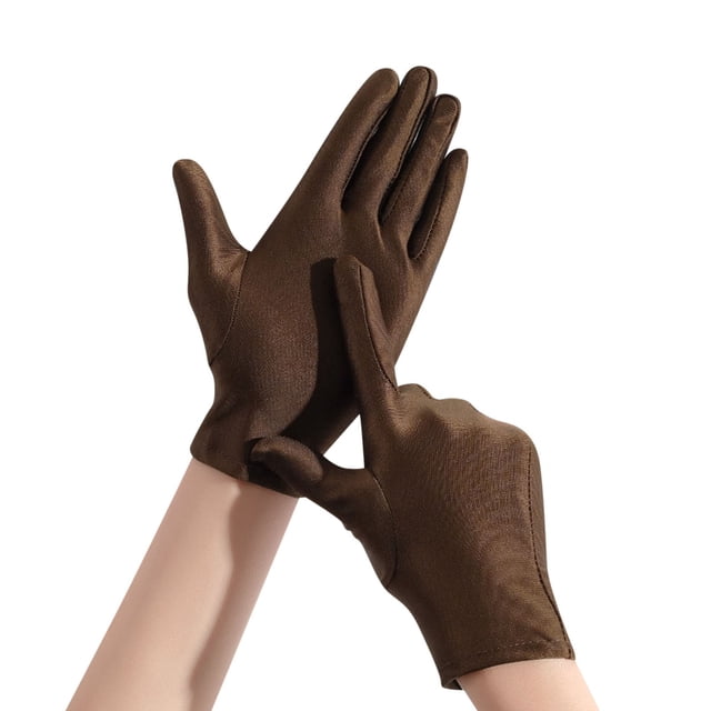 Unisex Ice Sensation Sunscreen Gloves Ice Silk Outdoor Fishing Riding Gloves