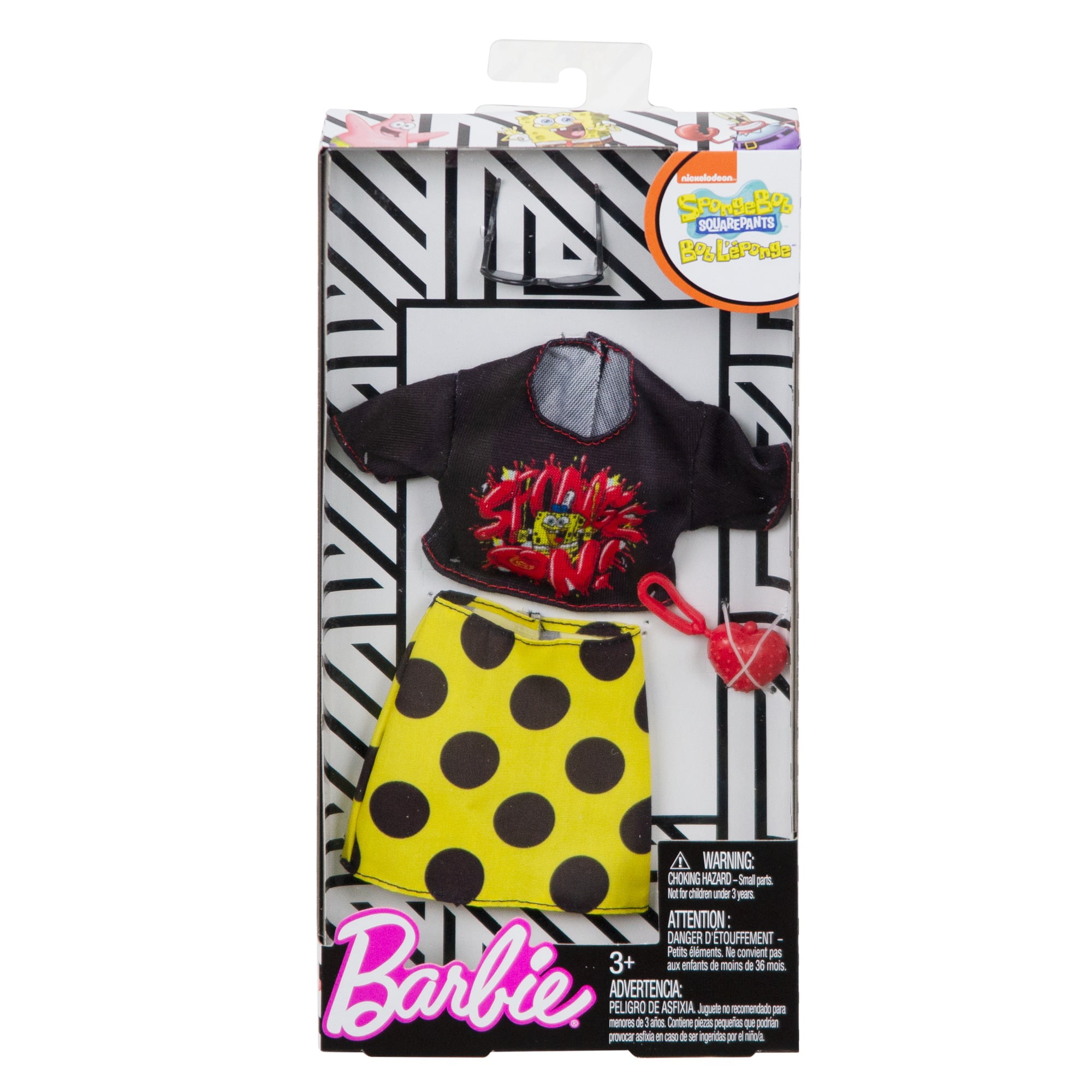Barbie spongebob fashion 2025 packs