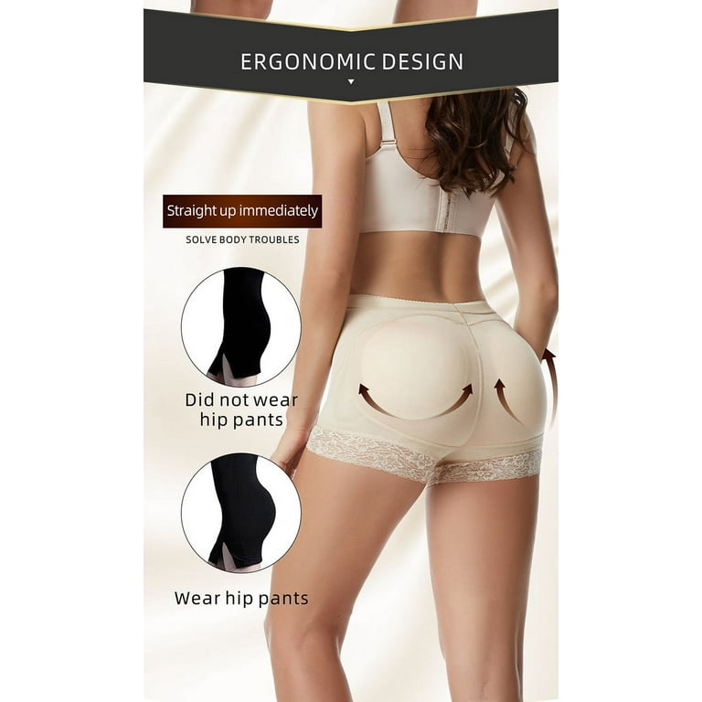 Big Butt Pads for Bigger Butt Enhancer Buttocks Pad Butt Lifter Panties Hip  and Butt Padded Shapewear Padded Underwear 