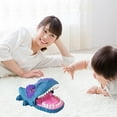 thumbnail image 4 of Juego de dedos para morder dinosaurios, juego de dedos para morder dinosaurios, juguetes con dientes de dinosaurio con sonido ligero, juego de dientes de dinosaurio, construcción robusta, 4 of 9