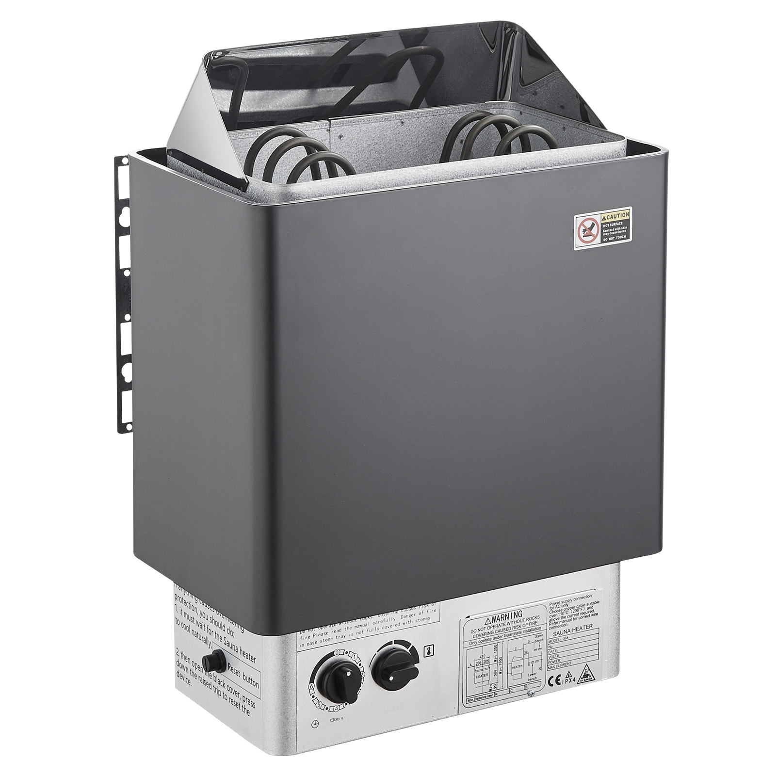 BENTISM Heater Stove Sauna Heaters Stailess Steel 20.94 lbs