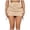 Khaki, variant on Women's Tennis Skirts Summer Womens Cargo Skirt Casual Summer High Waisted Bodycon Pencil Ruched Side Pockets Red XS