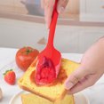 thumbnail image 4 of 1/3PCS HeatResistant Silicone Spoon Spatula, Doosu 600°F High Temp Flexible Cooking Spoons Kitchen Rubber Spoonula Scratch-Proof for Mixing Stirring Scraping Serving Non-Stick Cookware, 4 of 6