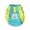 Green, variant on Stretch Breathable Mesh Pet Tank Top with Back D-Ring, Cool Summer Pattern Vest Outfit for Cats & Small Dogs,Purple,S
