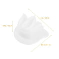 thumbnail image 2 of DRAFIDEEP 2Pcs Polymer Clay Diy Tool White Silicone Earring Cutter for Craft Making, 2 of 6
