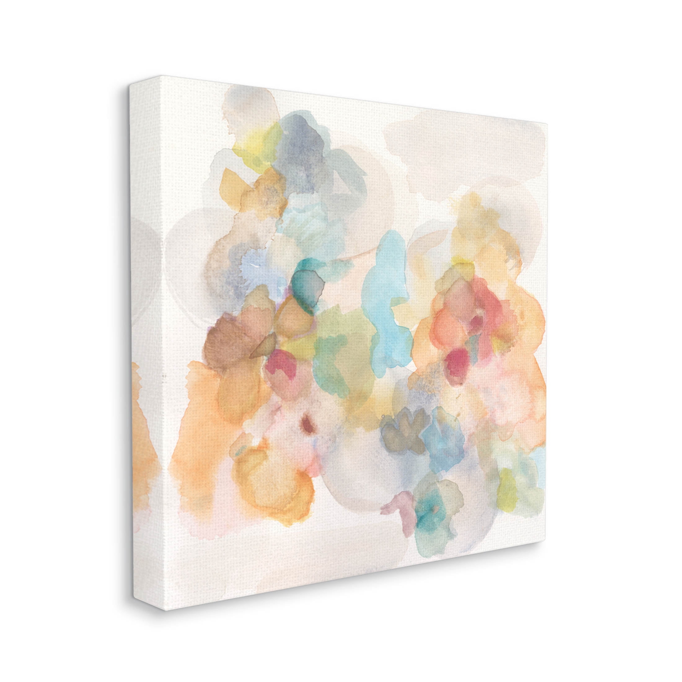 Stupell Industries Soft Abstract Watercolor Details Painting Gallery Wrapped Canvas Print Wall Art, Design by Jodi Fuchs