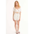 thumbnail image 4 of Ragstock White Wrap Floral Shorts Set, 4 of 4