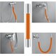 thumbnail image 4 of Tubo de extensión de espuma universal Extensor de alargamiento de grifo de flexión libre de 360 ​​​​° Tubo de extensión de drenaje de fregadero ajustable Extensor de grifo de baño 19.6in, 4 of 5