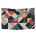 thumbnail image 6 of Yayeee Tapestry Wall Hanging for Bedroom 90" x 60" Living Room Home Wall Art Decor, Geometric Pattern, 6 of 7