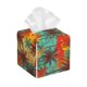 thumbnail image 1 of Balery Colorful Hawaii Palms Porta Pañuelos de Cuero con Estampado – Funda Moderna Cuadrada para Caja de Pañuelos, Dispensador 5x5x5'', 1 of 7