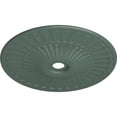thumbnail image 3 of 36 5/8"OD x 3 5/8"ID x 2 3/8"P Galveston Ceiling Medallion (Fits Canopies up to 4 3/4"), Hand-Painted Cloud Burst, 3 of 6
