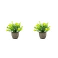 thumbnail image 2 of Decodeary Green Eco-friendly Artificial Money Tree In Pot Long-lasting Durability Realistic Appearance yellow babysbreath 2Set, 2 of 6