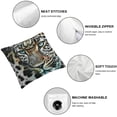 thumbnail image 4 of SHANXI  Pillowcases Animal Print Pillow Case Decorative Throw Pillow Cover 12x12in, 4 of 5