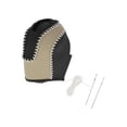 thumbnail image 1 of Cubierta antideslizante para la palanca de cambios, protector del mango de cambio para Volkswagen Taos 22-23, beige y negro, 1 of 6