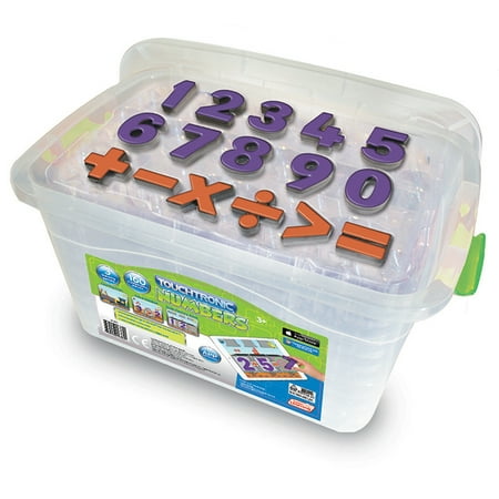 Junior Learning Touchtronic Number Kit, 3 Learning Games and 160 Mathematic Pieces for (Best Math Games For Ipad)