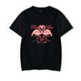 thumbnail image 2 of Flim Flam Love Birds T-shirt Flamingo Merch Women Men Tee HipHop Fashion Short Sleeve Streetwear, 2 of 3