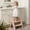 Pink, variant on Step Stool: Wooden 2 Stool For Bathroom Sink Kitchen Foldable With Side Handles 300 Lbs Capacity Non-slip A-frame Wood Color