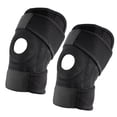 thumbnail image 1 of 2PCS Knee Brace Support Sleeve Adjustable Patella Stabilizer Protector Nylon Wrap for Arthritis Meniscus Tear Running Basketball, 1 of 1