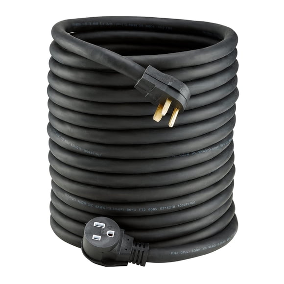 Cable de extensión para soldador PRIMEWELD con clasificación lenta, 50 A, 250 V, calibre 6