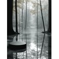 thumbnail image 1 of Qisvanset Framed Canvas Wall Art, 12x16 Inch Forest Reflection Vintage Enchanting Wall Painting, 1 of 5