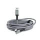 thumbnail image 1 of Inteprter Cable de carga tejido de nailon tipo C 5M 5Gbps VR línea de datos aleación de aluminio codo de 90 ° Cable de transferencia de cabeza Videojuegos y accesorios, 1 of 6