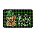 thumbnail image 2 of Clearance!Mode Green Shamrock Welcome St. Patrick's Day Doormat, Welcome St. Patrick's Day Door Mat Spring Home Decor Low-Profile Switch Rug Door Mat Floor Mat for Indoor Outdoor, 2 of 8