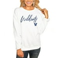 thumbnail image 2 of Women's White Villanova Wildcats Win the Day Pullover Sweatshirt, 2 of 2