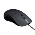 thumbnail image 3 of Wired Mouse Optical Gaming 6-key Mouse Office Portable Mute Mouse Mute Waterproof Receiver with Light for PC Laptop, Black, 3 of 8
