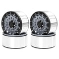 thumbnail image 2 of 4PCS Aluminum Alloy 2.6Inch Beadlock Wheel Hub Rim with 17mm 12mm Combiner RC Crawler Car Upgrade Parts, 2 of 5