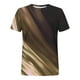 thumbnail image 4 of Camisetas de Manga Larga para Hombres Imprimir Fallow Cuello Redondo Camiseta, Moda Casual Manga Corta Mezcla de Algodón/Lino, 4 of 9