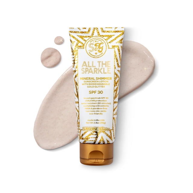 Protector solar Sunshine & Glitter ALL THE SPARKLE SPF 30 100 ml