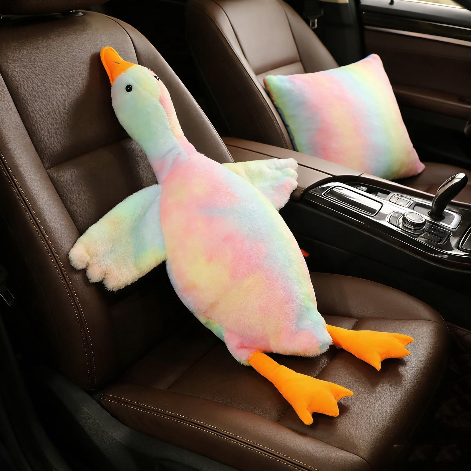 Toy Goose Weighted Plush Animals Duck Stuffed Animals Plush Pillow Toy Gifts for Soft Anxiety Relief Pet Companion
