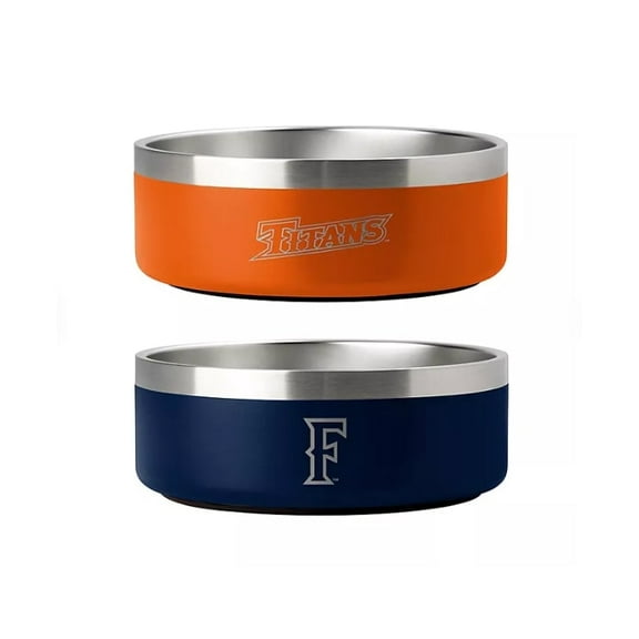 NCAA . Stainless Steel Dog Bowls (2PACK)