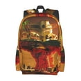 thumbnail image 2 of On Melancholy Hill Gorillaz Unisex Laptop Backpack Large Capacity Daypack Shoulders School Bookbag Satchel Rucksack Travel Bag, 2 of 8