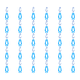 thumbnail image 1 of Clip para Guante Exteriores Seguridad Multiusos Laboral () Azul, 1 of 9