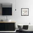 thumbnail image 4 of Stupell Industries Farmhouse Butterfly Floral Bath Black Floating Frame Canvas Art, 18 x 18, by Stella Chang, 4 of 8