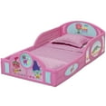 Trolls World Tour Plastic Sleep and Play Toddler Bed by Delta Children