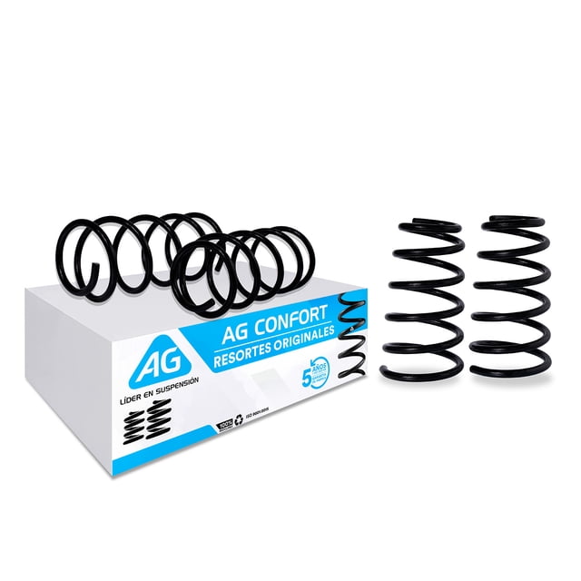 Resortes Originales AG para Auto Completo para Fiat Palio R 2008 a 2009 4 Piezas Nuevos