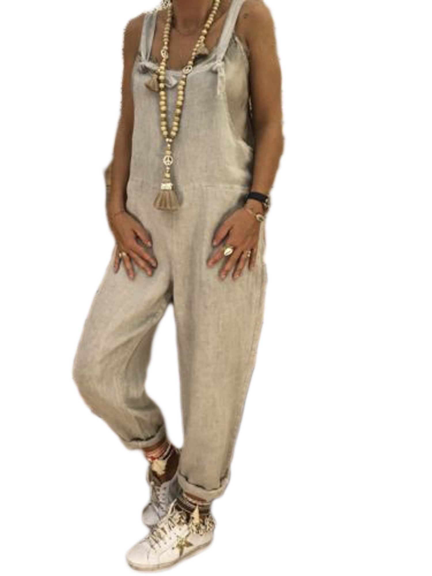 khaki jumper pants