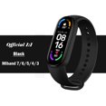 thumbnail image 3 of Bracelet pour Xiaomi Mi Band 7 6 bracelets de montre Miband6 NFC silicone haute qualité remplacement correa mi band 7 6 3 4 5 montre bandes de Sport, 3 of 5