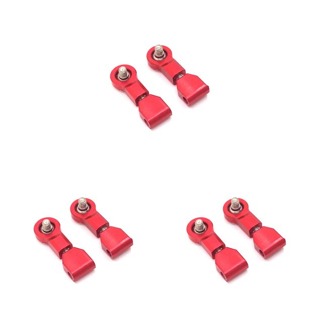 Vogacara Pack de 2 1/28 Control remoto Coche Brazos oscilantes superiores Actualización Modificación Simulación Modelo Crawler Reemplazo para MINI-Q9 Type1 NO1 Vogacara CBP440256